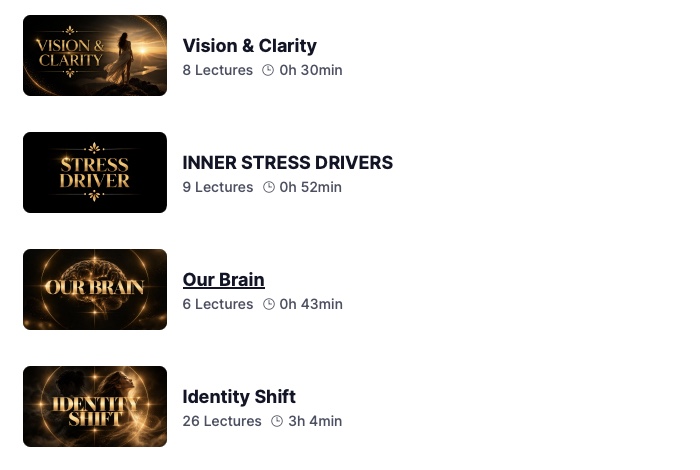 A look inside the learning materials