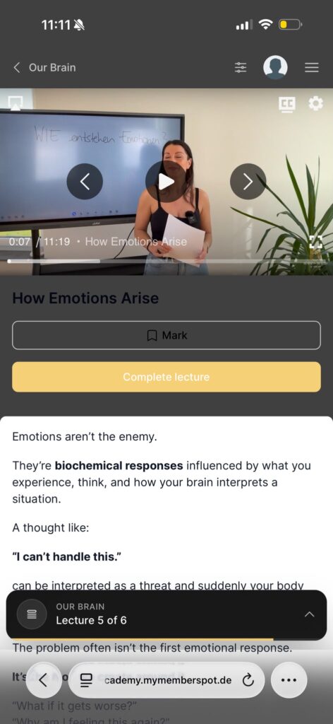 Mindset Mastery course introduction