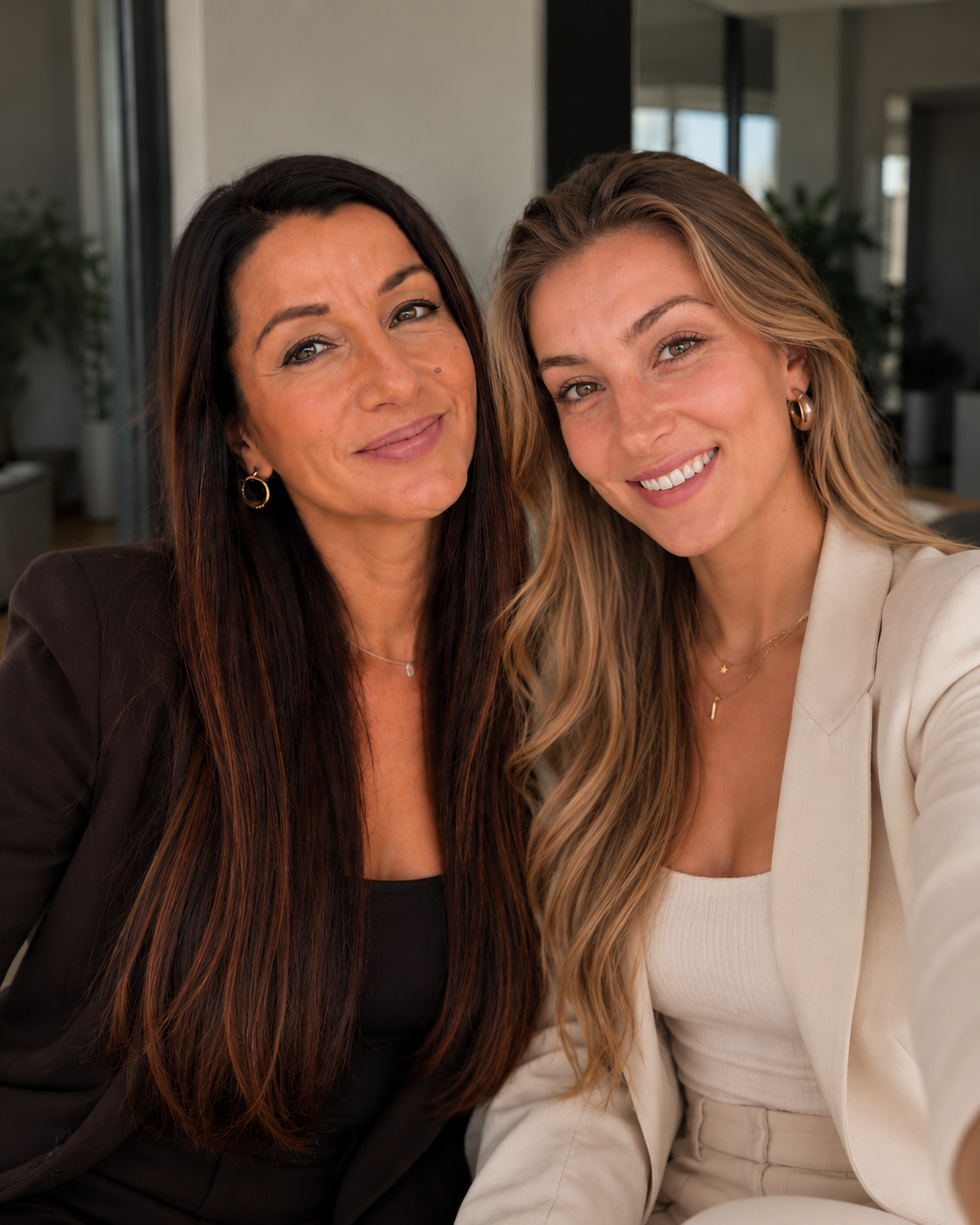 Dana und Bahar, Gründerinnen der ALL.IN.ONE Academy